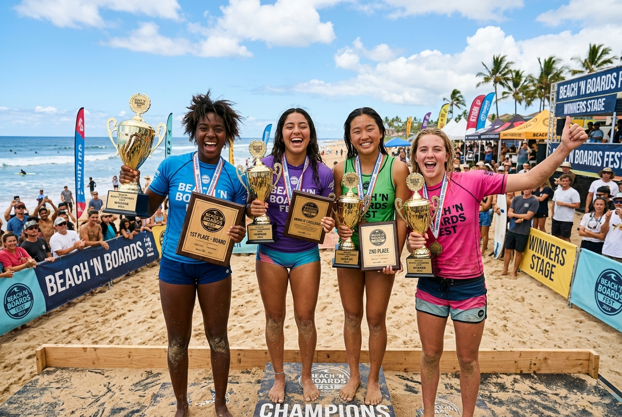 girls winners